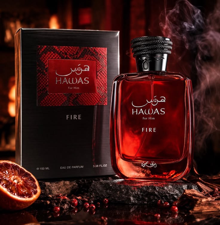 Ad EBay 49 99 HAWAJIS FIRE Eau De Parfum 100ml EDP Inspired By Rasasi Hawas Fire Fragrances